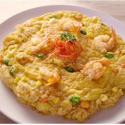 ไข่เจียวกุ้งตัว