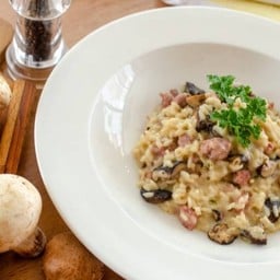 Risotto Sausage Mushroom
