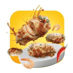 F1-เกี๊ยวอาม่าดุ (4 ชิ้น)