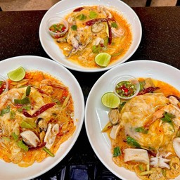 สปาเกตตีซอสต้มยำทะเล