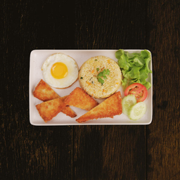 ข้าวผัดกระเทียม (เล็ก)