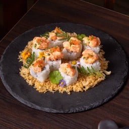 H06 SALMON SPICY ROLL (8 pcs.)-แซลมอนสไปซี่โรล (8ชิ้น)