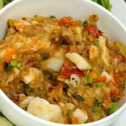 น้ำพริกไข่ต้ม ปริมาณ  200กรัม (ไม่มีผัก)