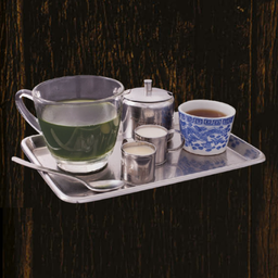 มัทฉะดำ ร้อน