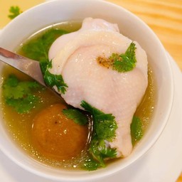 ซุปน่องไก่มะนาวดอง