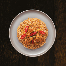 ข้าวไข่ฟู พะแนงหมู (เล็ก)