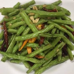 ผัดถั่วแขกเจ