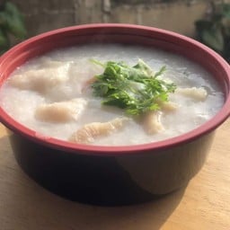 โจ๊กปลากระพง (ข้าวหอมมะลิ) Signature!