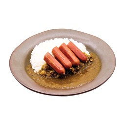 ข้าวแกงกะหรี่ไส้กรอก