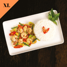 ข้าวกุ้งพริกไทดำ (ปกติ)