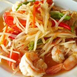 ตำกุ้งสะดุ้ง