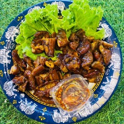 คอหมูย่าง+ไส้ย่าง