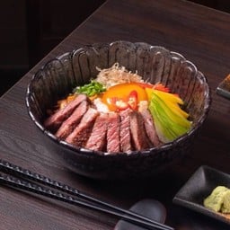 I02 WAGYU A4 EGG MARINATED SHOYU DON-วากิวA4ไข่ดองซีอิ๊วญี่ปุ่นด้ง