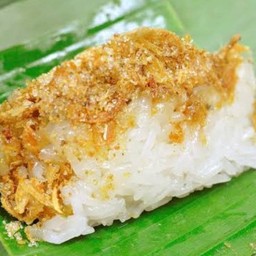 ข้าวเหนียวหน้าปลาแห้ง