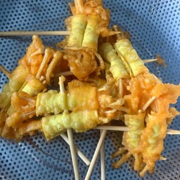 เกี๊ยวเห็ดเข็มทอง