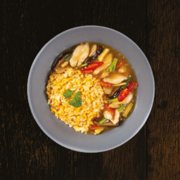 ข้าวราดหน้าไก่ทรงเครื่อง