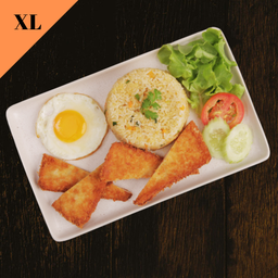 ข้าวผัดกระเทียม (ปกติ)