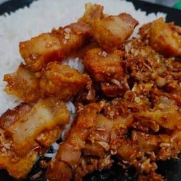 หมูสามชั้นทอด