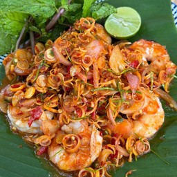 กุ้งพล่า