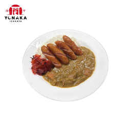 ข้าวหน้าแกงกะหรี่ไส้กรอกฮาราบิกิ