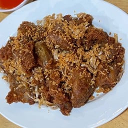 ไส้อ่อนทอดกระเทียม
