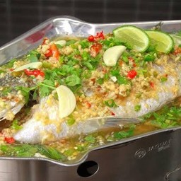 Steamed Sea Bass with Lime