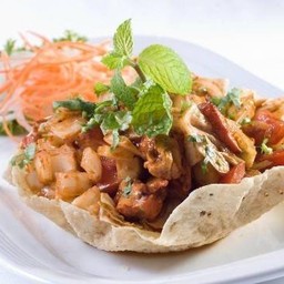 Chicken Tikka Salad สลัดไก่ย่างทันดูรี