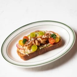 Shrimp&guacamole on sourdough