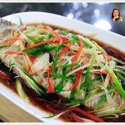 Steamed Sea Bass With Soy Sauce