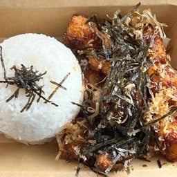 ข้าวทอดมันกุ้ง