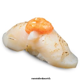ซูชิหอยเชลล์ย่าง