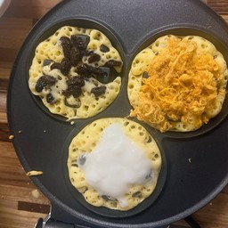 วาฟเฟิลมินิ มะพร้าว