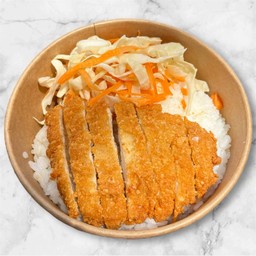 ข้าวญี่ปุ่นไก่ทอด ซอสเทอริยากิ