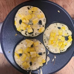 วาฟเฟิลมินิ ข้าวโพด