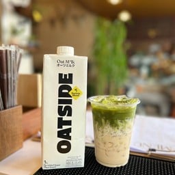 มัทฉะนมโอ๊ต