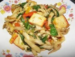 ผัดกระเพราเจเป็นกับข้าว