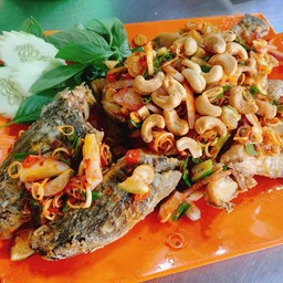 ปลาช่อนลุยสวน