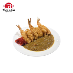 ข้าวหน้าแกงกะหรี่กุ้งทงคัตสึ