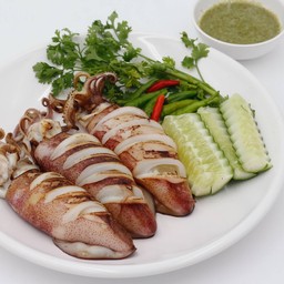 หมึกไข่ย่าง