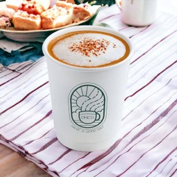 คาปูชิโน่ร้อน (เจ)