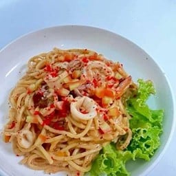 สปาเกตตี้โรเซ่ซอสทะเล
