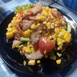 ตำข้าวโพดคอหมู
