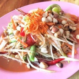 แม่เพ็ญส้มตำ ลาบยโส-อาหารอีสาน บ้านเอื้ออาทรปทุมธานี (บ้านฉาง)