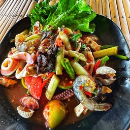 ตำเหลาทะเลไหลบัว