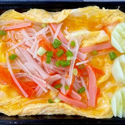 ข้าวราดไข่ข้นปูอัด