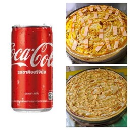 [เซตสุดฮิต] โค้ก (180 มล.) + พริกเผา+หมูหยอง + ไข่+พริกเผา+แฮม