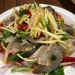 ยำกุ้งสด