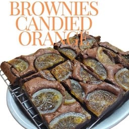 Brownies Candied Orange🍊🍫