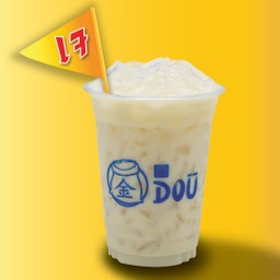 น้ำเต้าหู้เย็น ไม่มีเครื่อง แก้ว 16oz