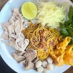 บะหมี่ซอสมะแขว่น